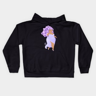 Lilac Sparkle Kids Hoodie